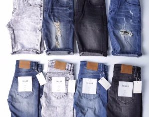 Short jean industrie
