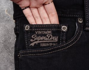 [Kho Linh Đan Man] Superdry - Jeans Skinny Straight Fit.  