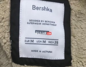 Lô áo Bomber Jacket, hãng Bershka, 1300pcs, giá 115k