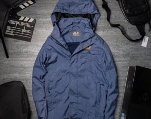 Áo gió 2 lớp hiệu Jack wolfskin