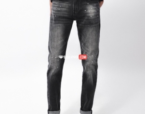 JEANS WITH PAINT SPLATTER 210708