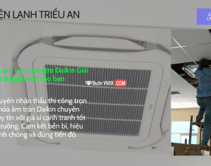 Quận 1 - Nơi chuyên cung cấp dịch vụ thi công điều hòa âm trần cassette Daikin 4HP với tiê