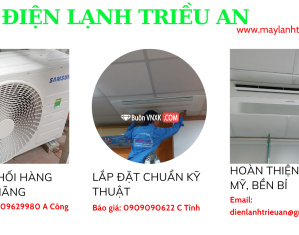 Đại lý máy lạnh âm trần giá rẻ cập nhật bảng giá máy lạnh âm trần Samsung 1 hướng thổi inv