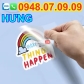 Nhãn ép nhiệt: Giải pháp hoàn hảo cho ngành may mặc hiện đại