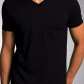 thumpBlack-V-Neck-T-Shirt