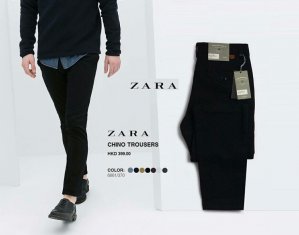 Chuyên sỉ, buôn sll quần dài kaki Zara co giãn đủ màu