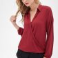 red-forever21-collared-surplice-blouse
